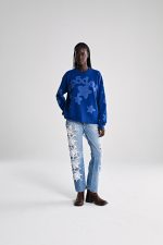 Sp5der Beluga Ls Hw Blue Tee