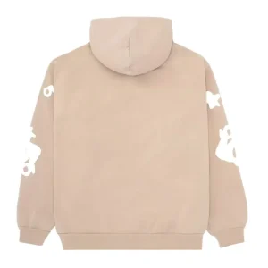 sp5der beluga peech hoodie back
