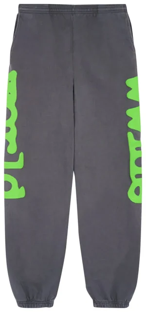 Sp5der Beluga Slate Grey Green Sweatpant