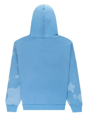 sp5der beluga v2 hoodie dusty blue back