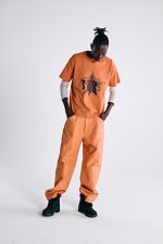 Sp5der Big Star Orange Tee