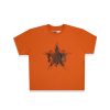 Sp5der Big Star Orange Tee 4