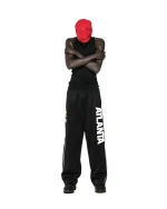 Sp5der Black Atlanta Track Pant 8