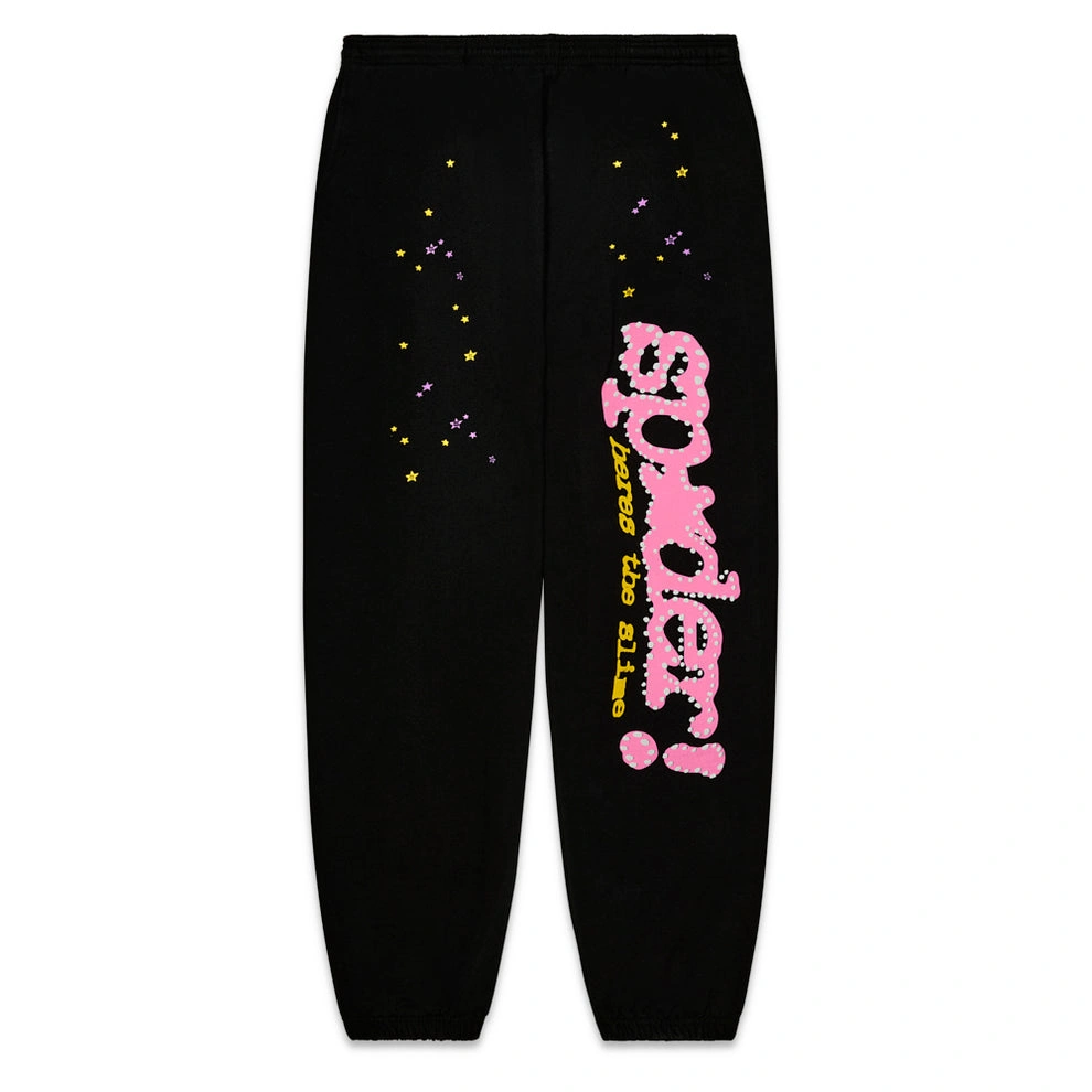 Sp5der Black Pink V2 Sweatpant