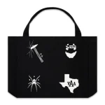 Sp5der Black Vaa Tote Bag 4