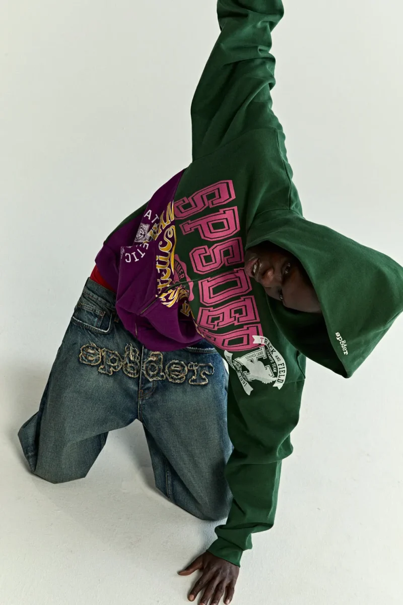 Sp5der Campers Field Zip Up Hoodie 1