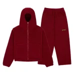 Sp5der Cardinal Teddy Fleece Tracksuit
