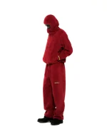 Sp5der Cardinal Teddy Fleece ZIP Up Hoodie 5