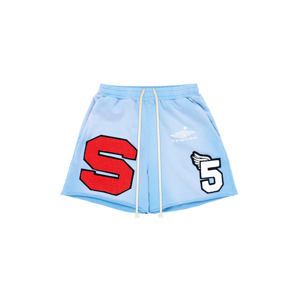 Sp5der Cut Blue Sweatshort
