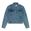 Sp5der Denim V3 Truck Light Wash Jacket