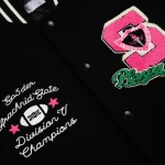 Sp5der Division 5 Varsity Black Jacket 12