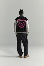 Sp5der Division 5 Varsity Black Jacket 7
