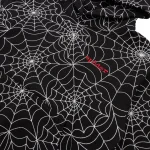 Sp5der Embroidered Aop Black Hoodie 7