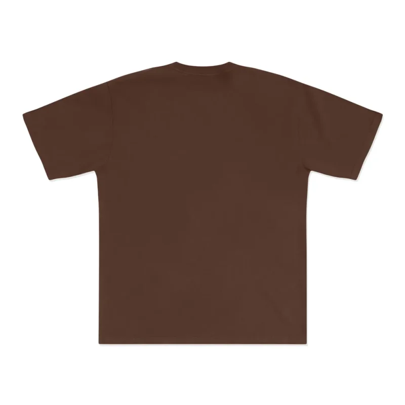 Sp5der Focused Logo Brown Tee 1