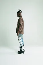 Sp5der Focused Logo Brown Tee 3