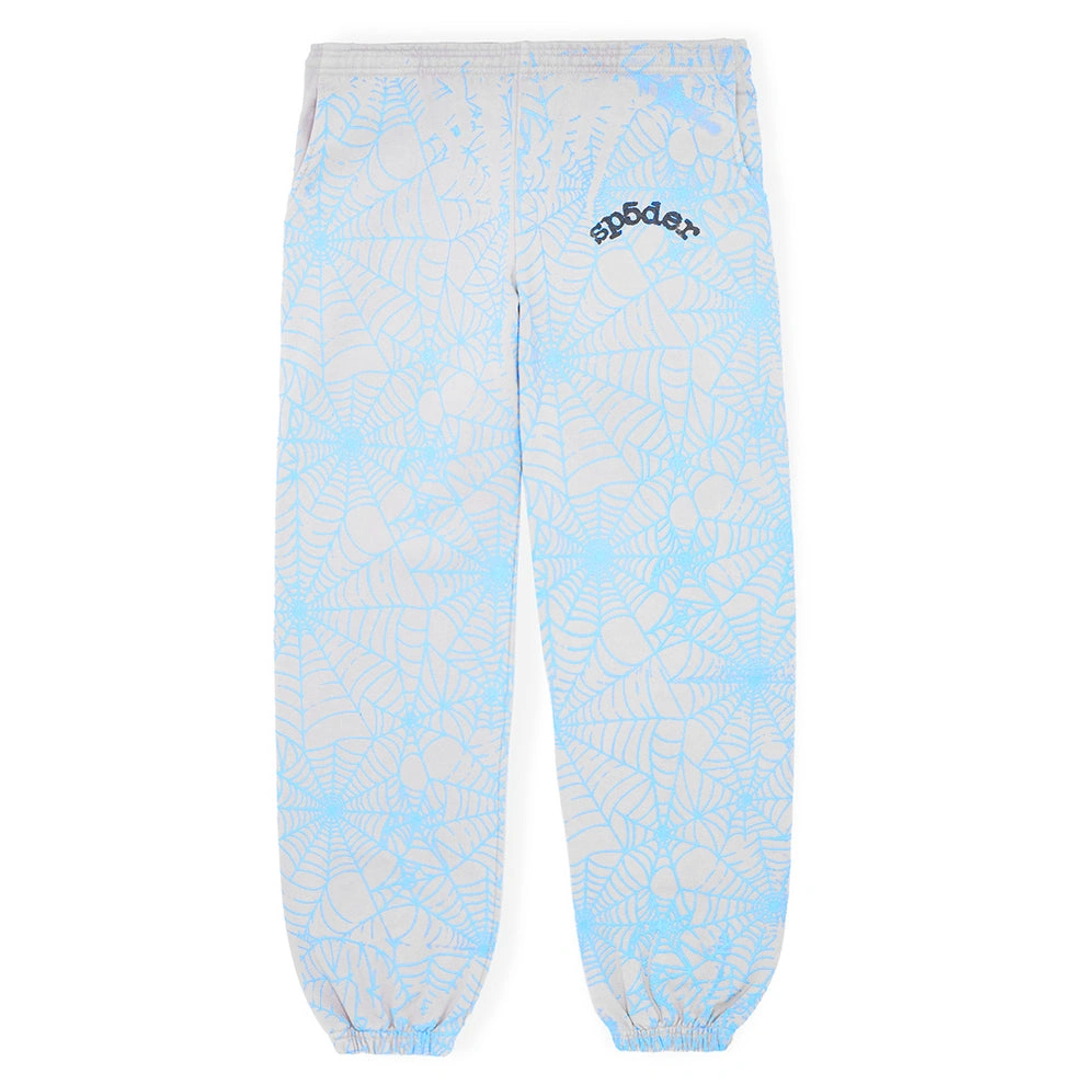 Sp5der Grey Aop Web Sweatpant