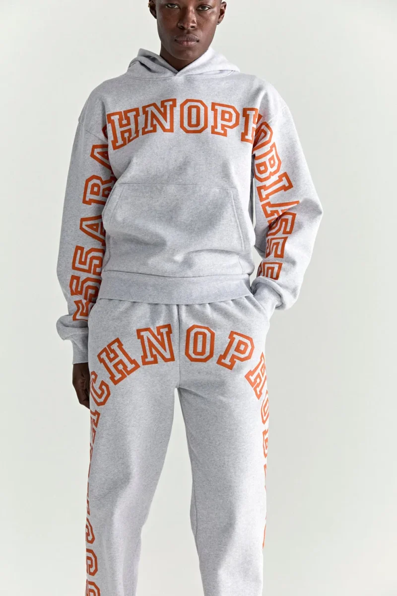 Sp5der Heather Grey Arach Hoodie 3