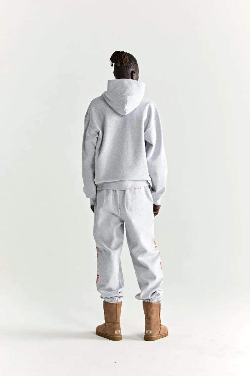 Sp5der Heather Grey Arach Hoodie 6