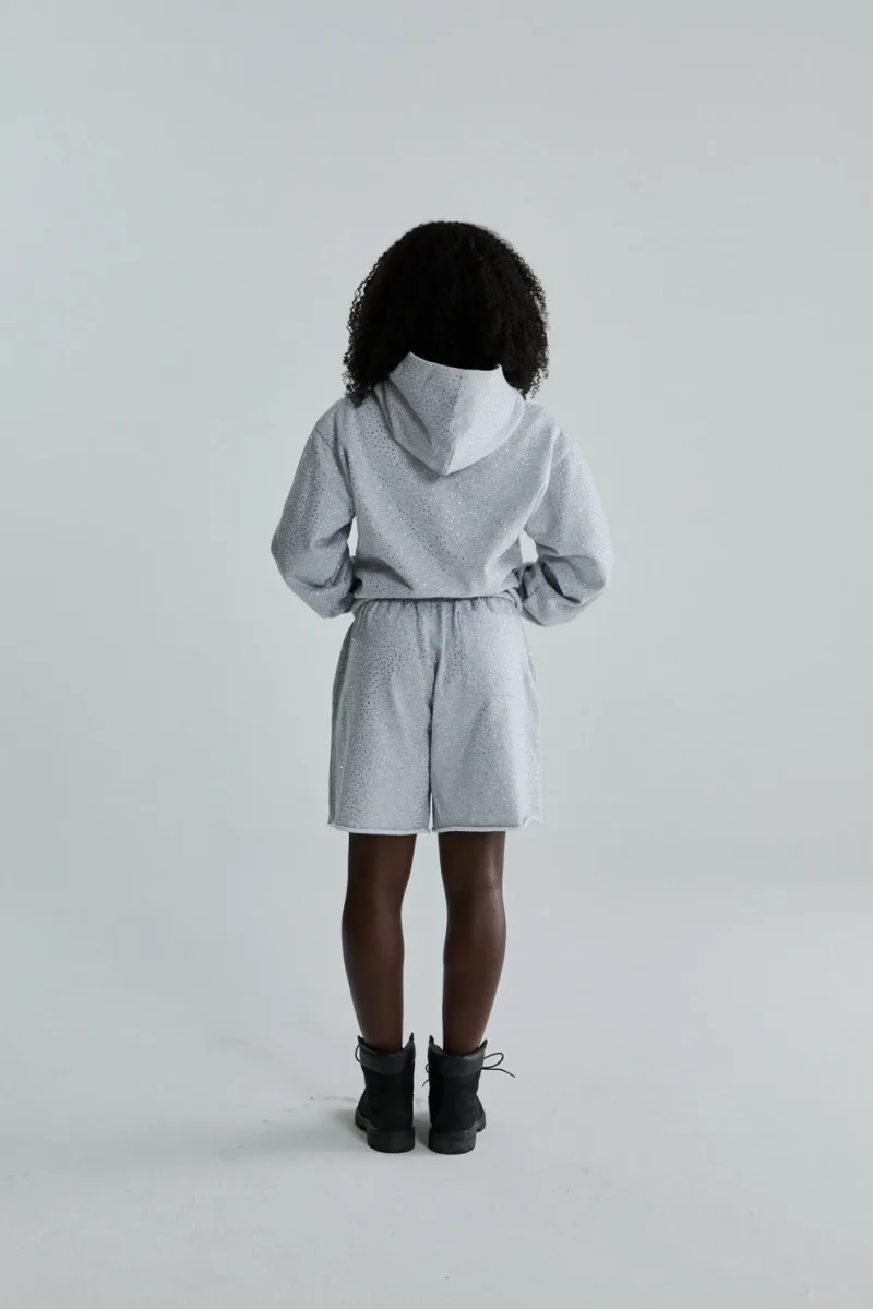 Sp5der Heather Grey Vvs Hoodie 3