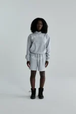 Sp5der Heather Grey Vvs Hoodie 6