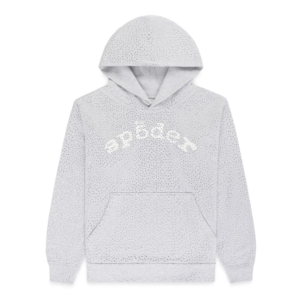Sp5der Heather Grey Vvs Hoodie Sp5der Heather Grey Vvs Hoodie