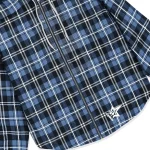 Sp5der Hooded Zip Flannel Shirt Jacket 6