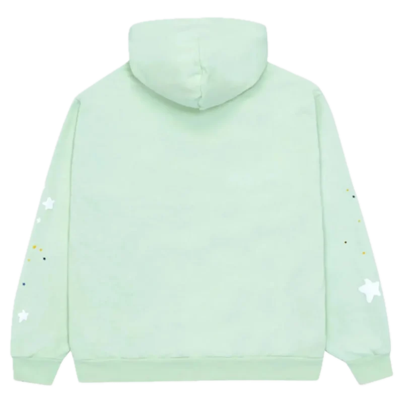 Sp5der Hoodie Mint 1