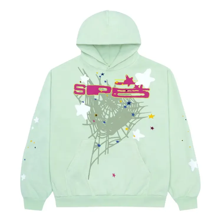 Sp5der Hoodie Mint