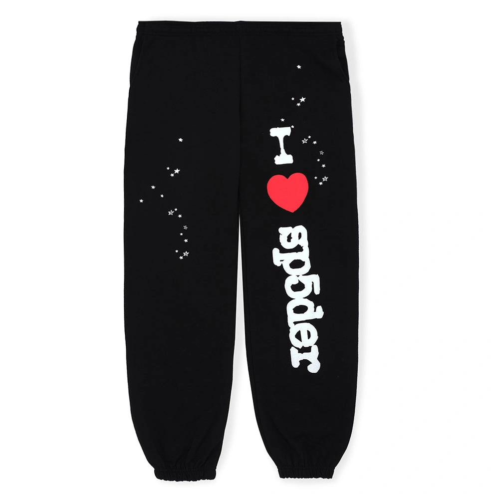 Sp5der I Heart Sp5 Black Souvenir Sweatpant