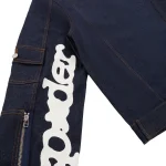 Sp5der Indigo Denim V3 Truck Jacket 10