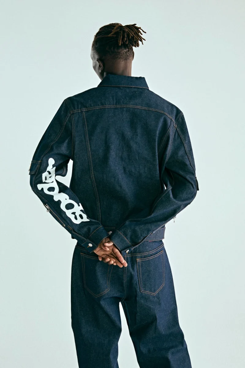 Sp5der Indigo Denim V3 Truck Jacket 3