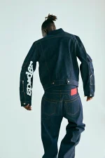 Sp5der Indigo Denim V3 Truck Jacket 5