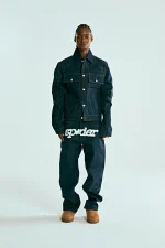 Sp5der Indigo Denim V3 Truck Jacket 9