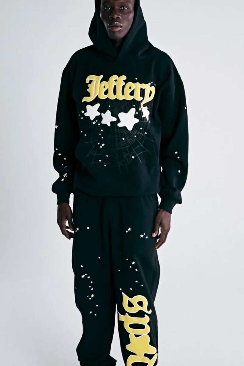 Sp5der Jeffery Black Hoodie 2