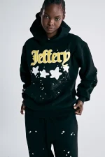 Sp5der Jeffery Black Hoodie 3