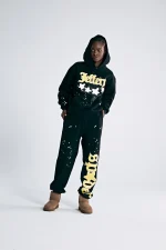 Sp5der Jeffery Black Hoodie 4