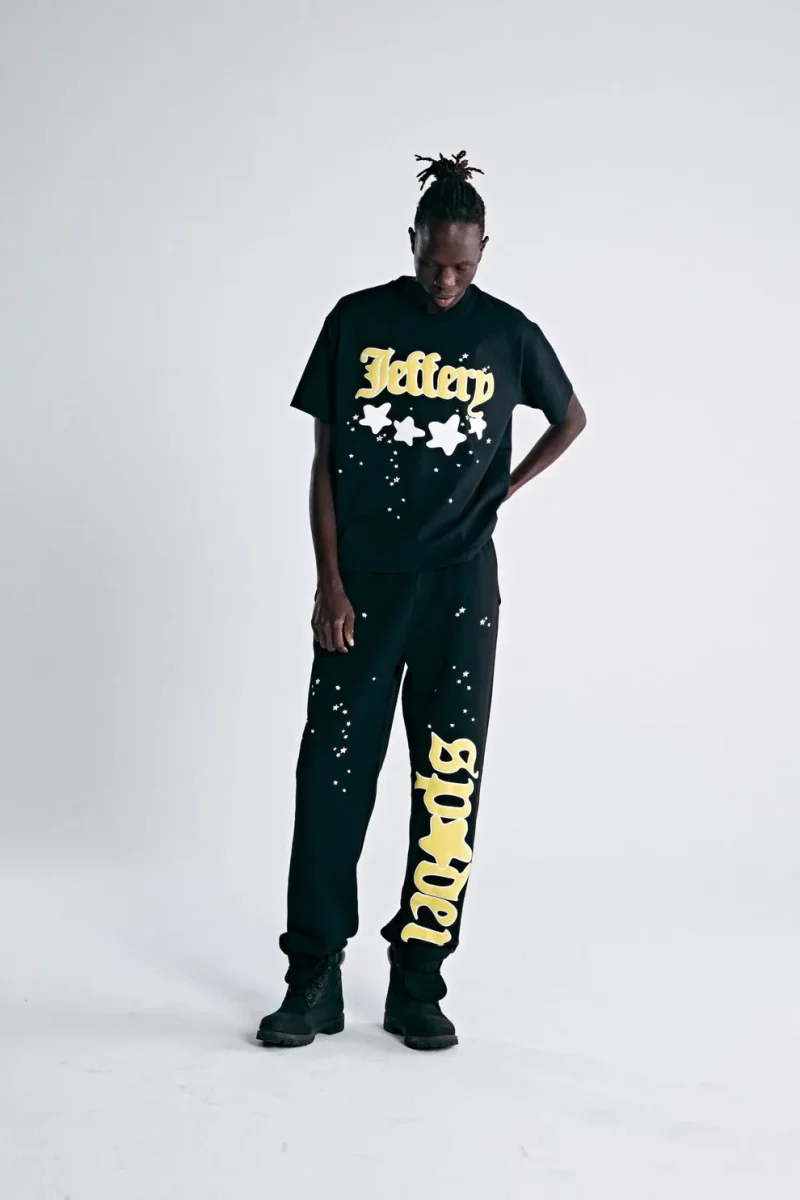 Sp5der Jeffery Hw Black Tee 2