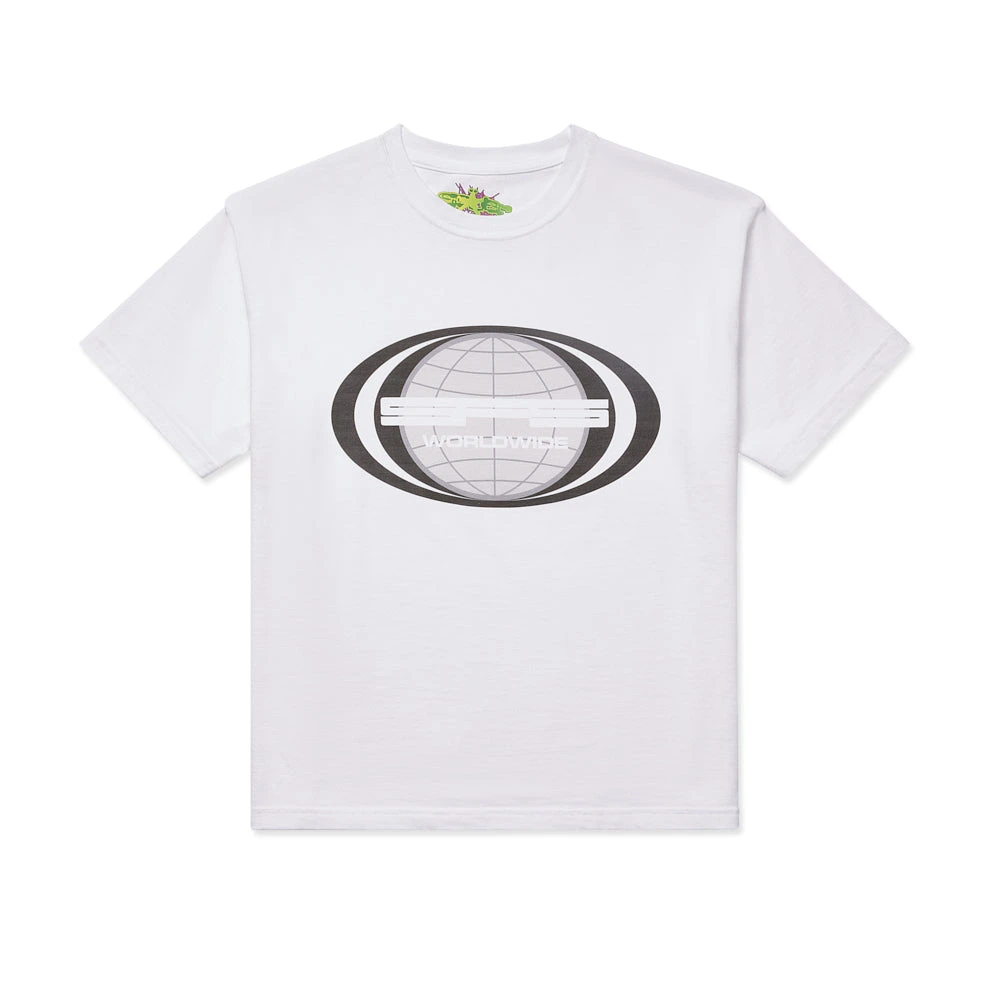 Sp5der Jumbo Globe White Tee 2