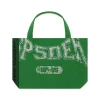 Sp5der Kelly Green Superfive Tote Bag