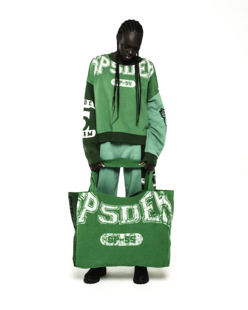 Sp5der Kelly Green Superfive Tote Bag 2