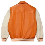 Sp5der Leather Varsity Jacket 2