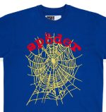 Sp5der Legacy Logo Hw Neavy Blue Tee 4