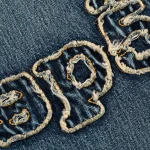 Sp5der Light Blue Wash Denim Work Jacket 5