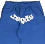 Sp5der Logo Jogger Blue Sweatpant 2