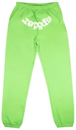 Sp5der Logo Jogger Light Green Sweatpant