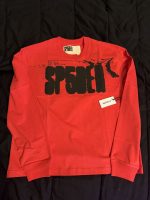 Sp5der Main Label L/s Red Tee