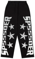 Sp5der Mx555 Black Sweatpant