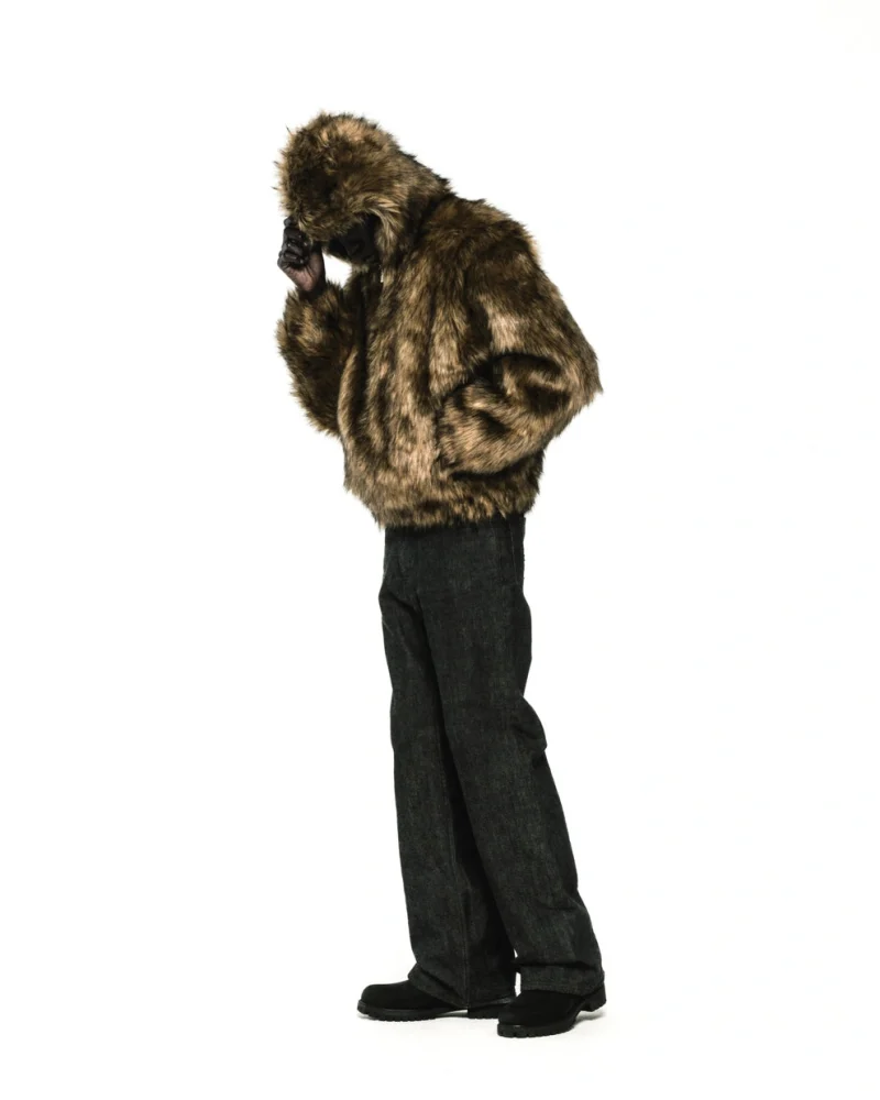 Sp5der Nocturnal Animal Brown Jacket 3