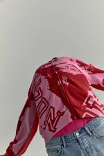 Sp5der Nocturnal Zip Red Hoodie 1