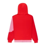 Sp5der Nocturnal Zip Red Hoodie 12